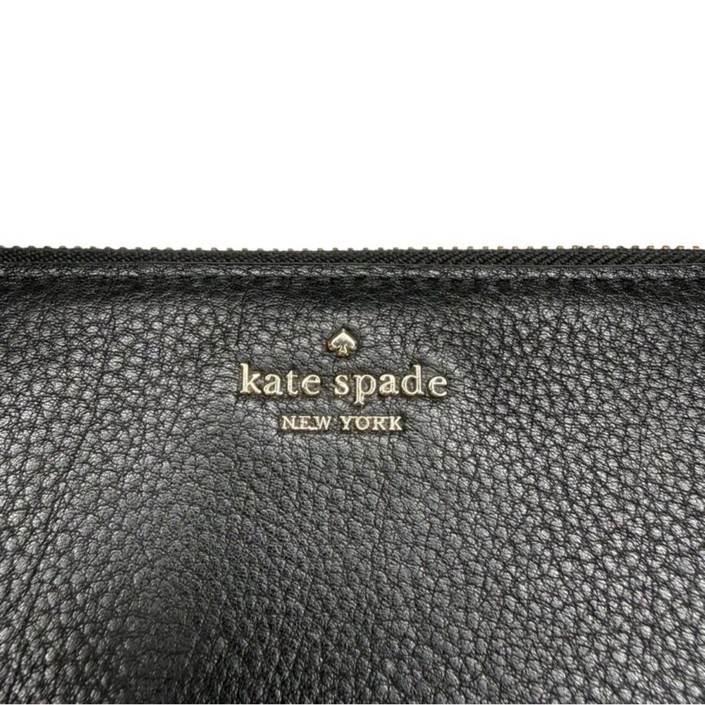 EUC Kate Spade Black Leather Wallet